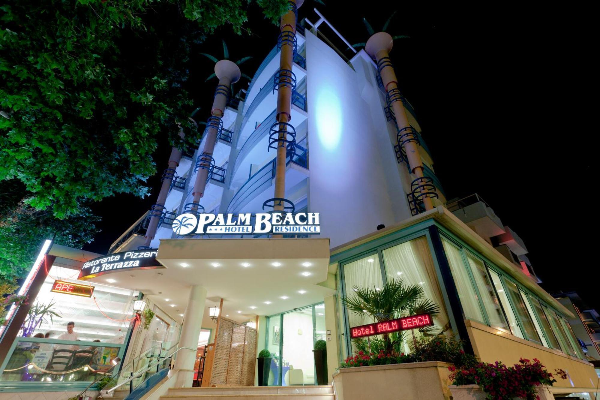 ريميني Hotel Palm Beach B&B Sea View المظهر الخارجي الصورة